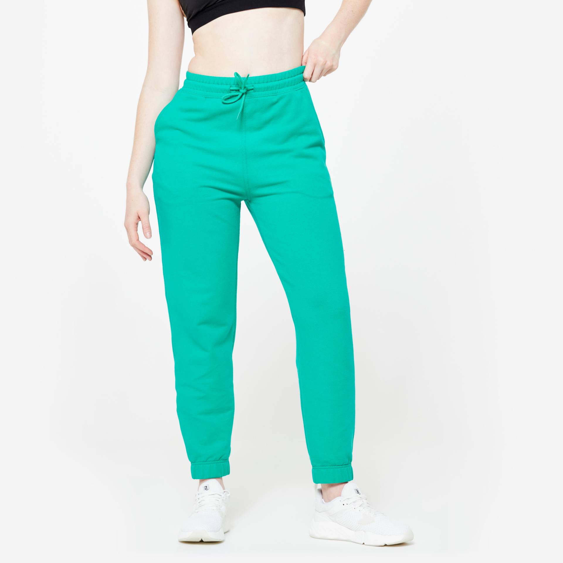 Jogginghose Damen gerade - 500 grün Jogginghose Damen gerade - 500 grün von Domyos