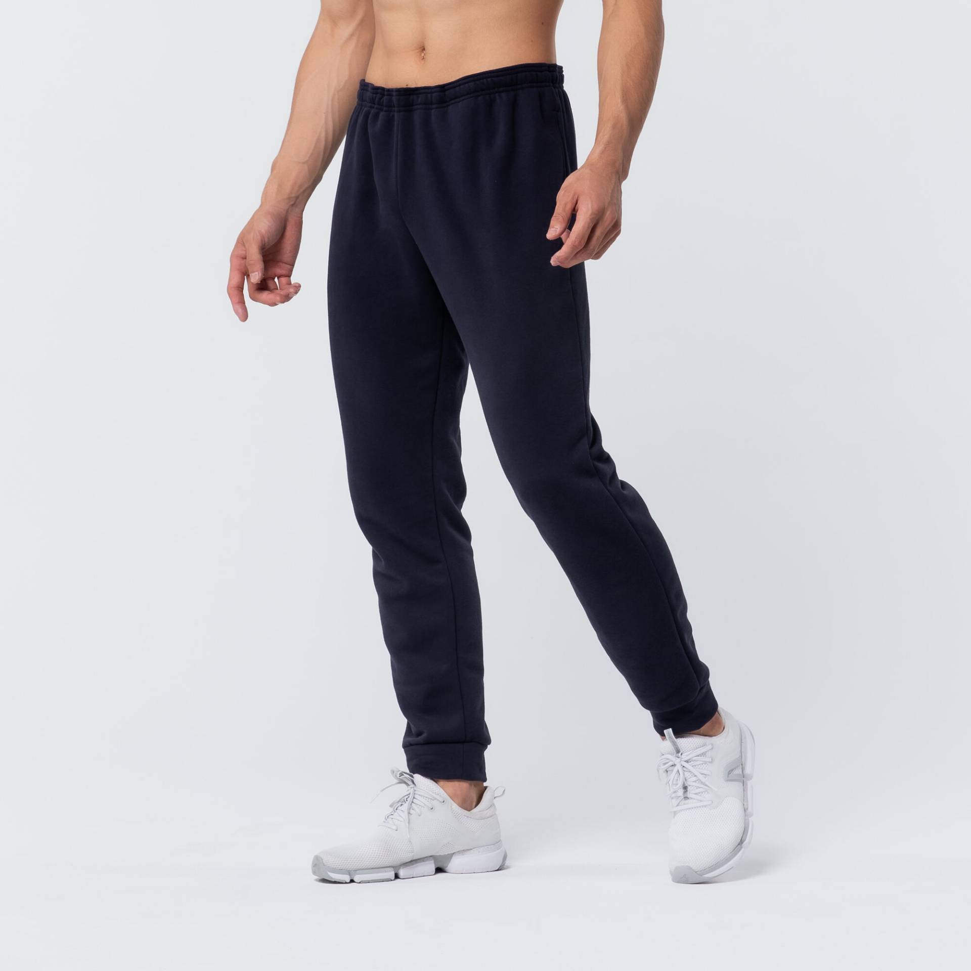 Jogginghose Herren - 100 blau/schwarz von Domyos