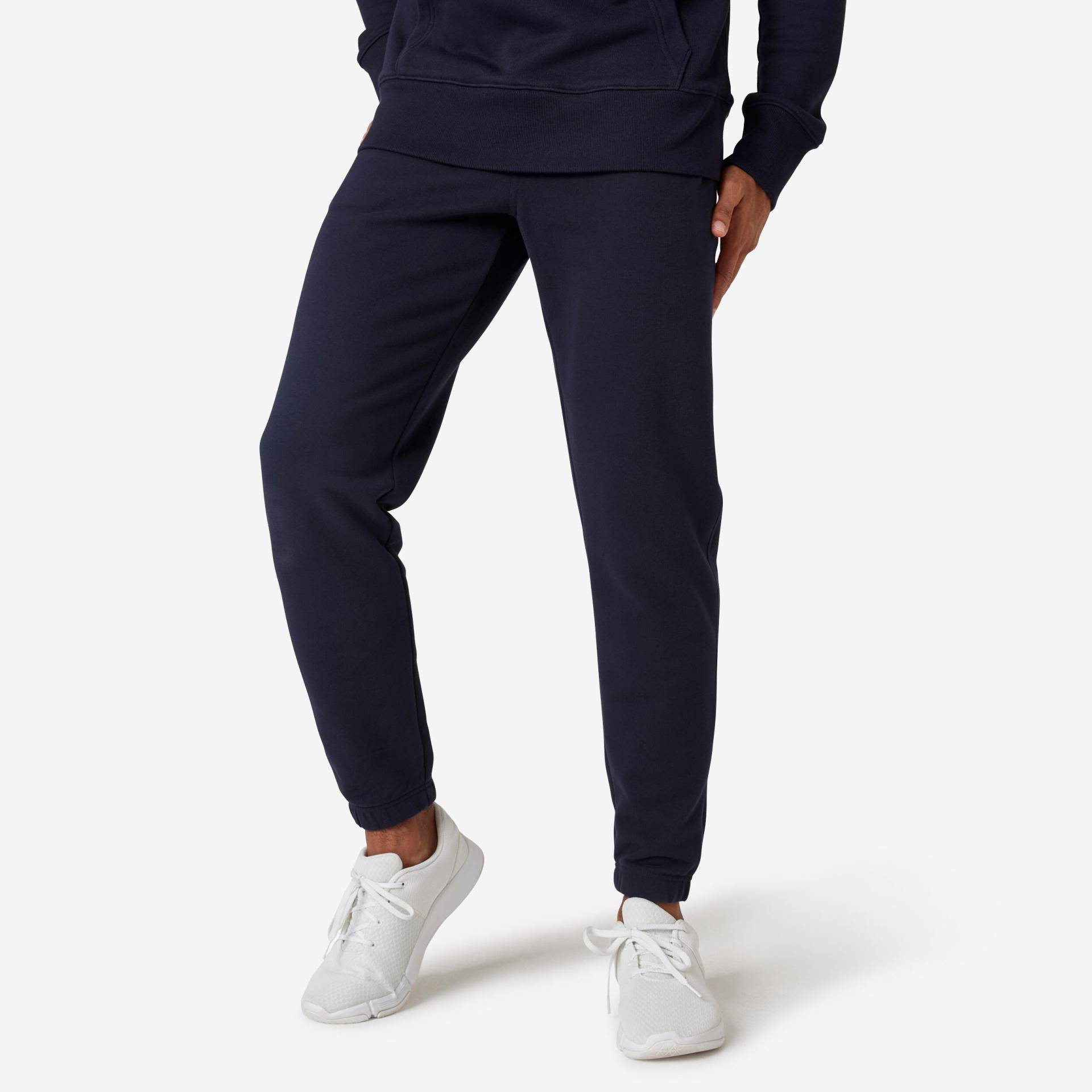 Jogginghose Herren - Essentials 500 dunkelblau Jogginghose Herren - Essentials 500 dunkelblau von Domyos
