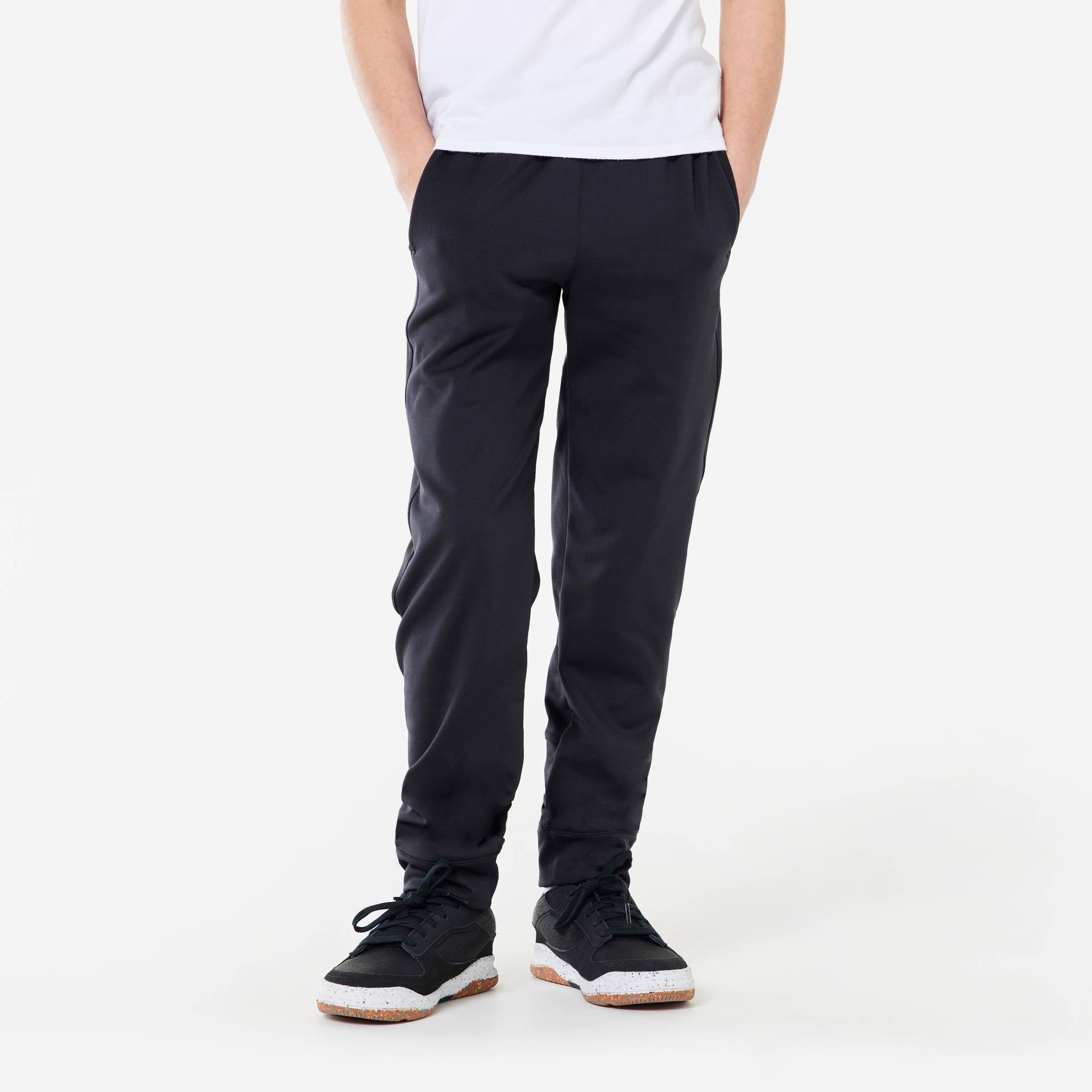 Jogginghose Kinder warm atmungsaktiv - S500 schwarz Jogginghose Kinder warm atmungsaktiv - S500 schwarz von Domyos