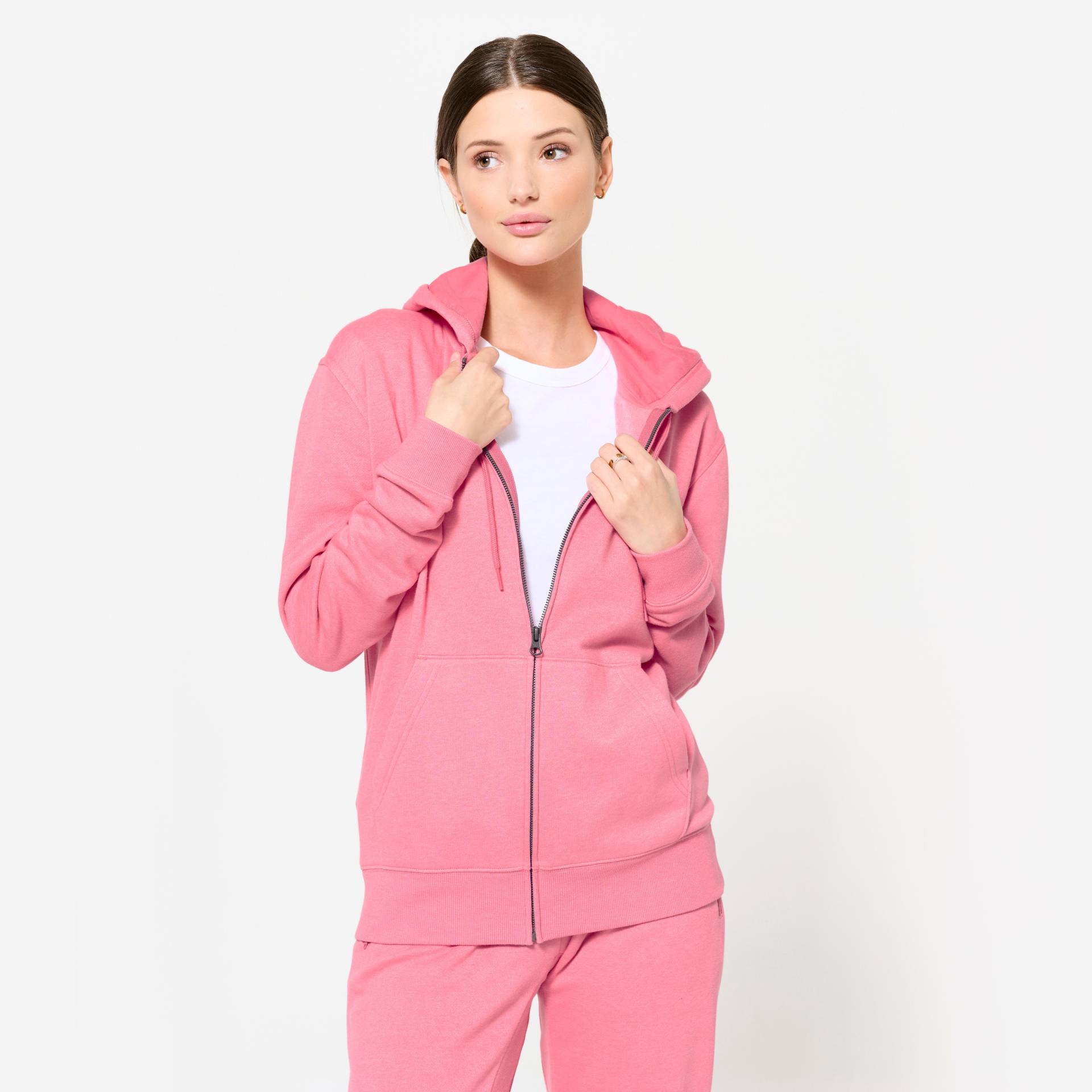 Kapuzenjacke Damen - rosa Kapuzenjacke Damen - rosa von Domyos
