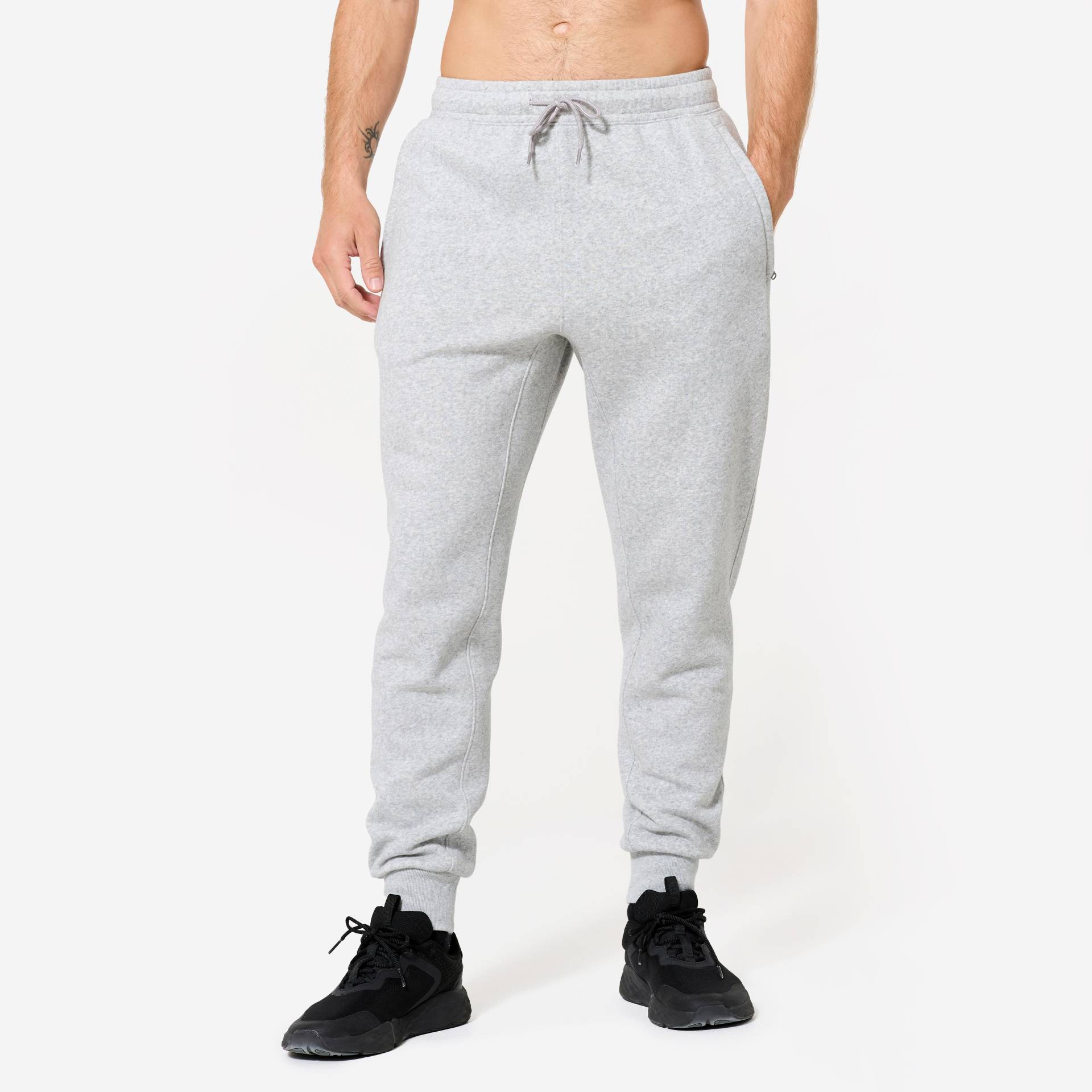 Jogginghose Fitness Regular Herren grau Jogginghose Fitness Regular Herren grau von Domyos