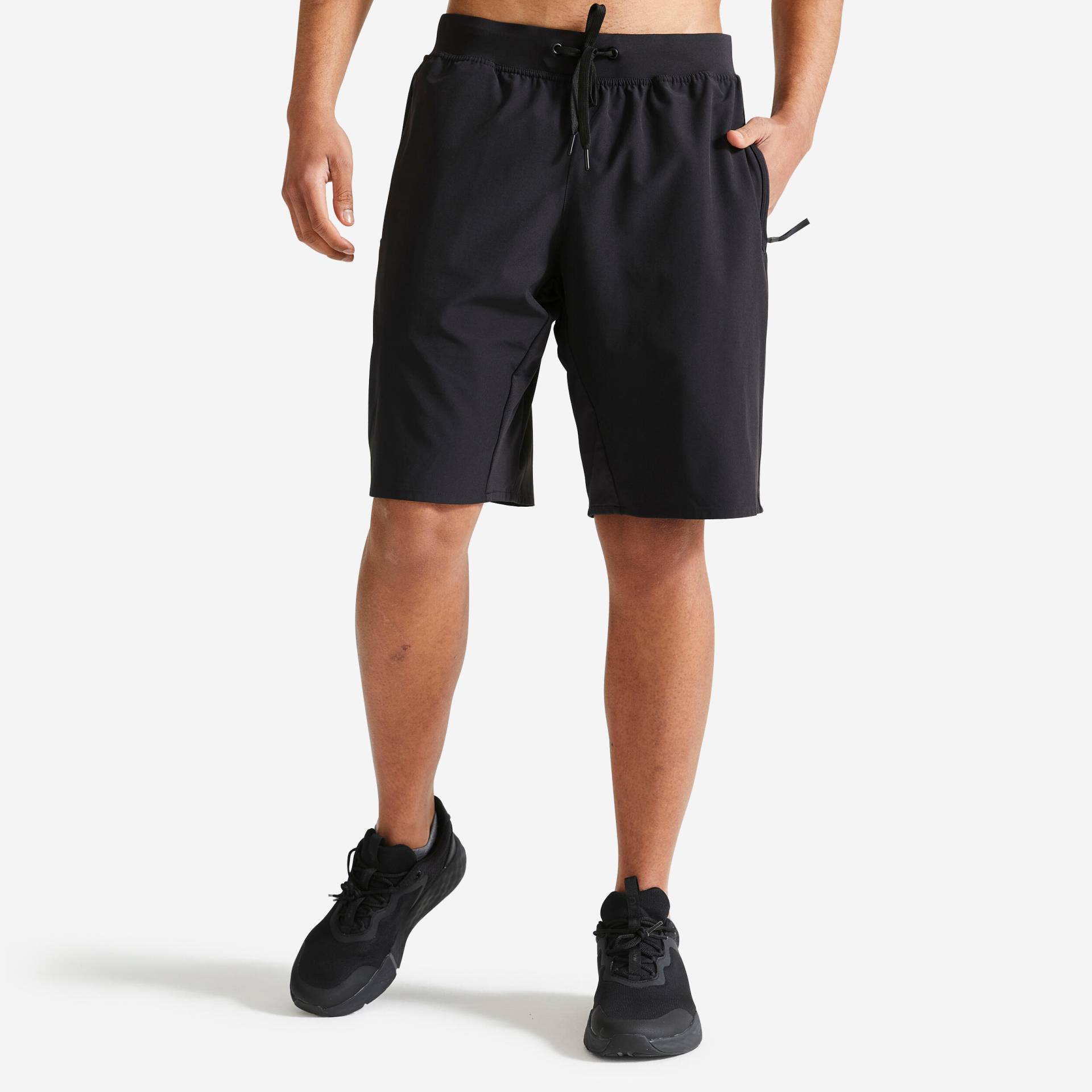 Shorts Herren - 500 schwarz von Domyos