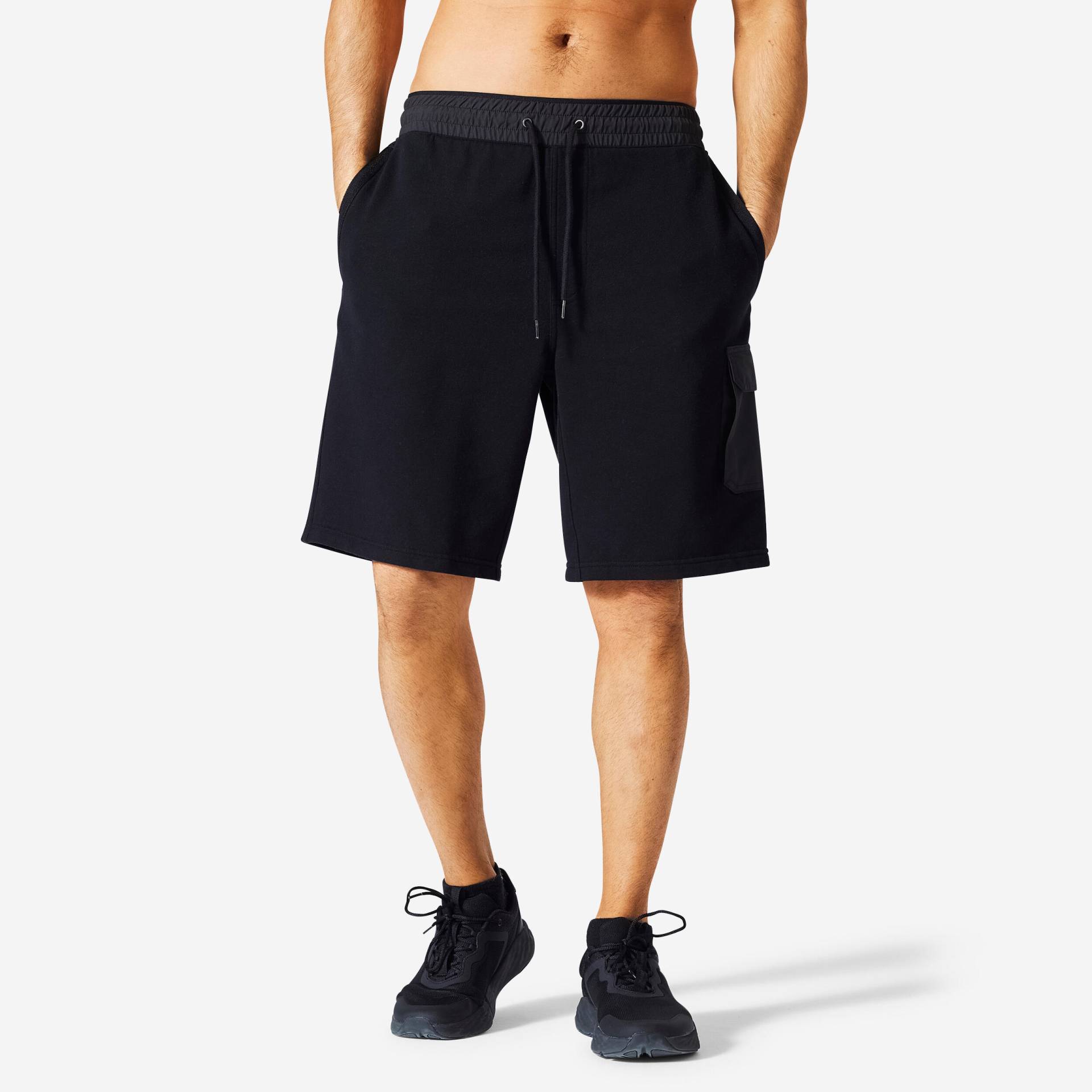 Shorts Herren Cargo - 520 schwarz von Domyos