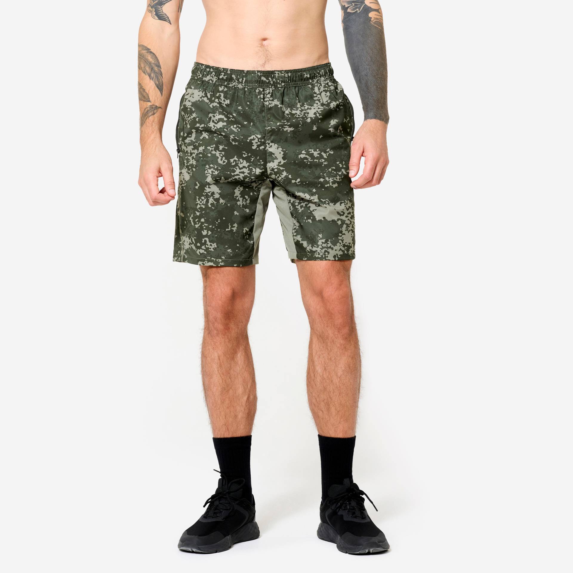 Shorts Reissverschlusstaschen - khaki Shorts Reissverschlusstaschen - khaki von Domyos
