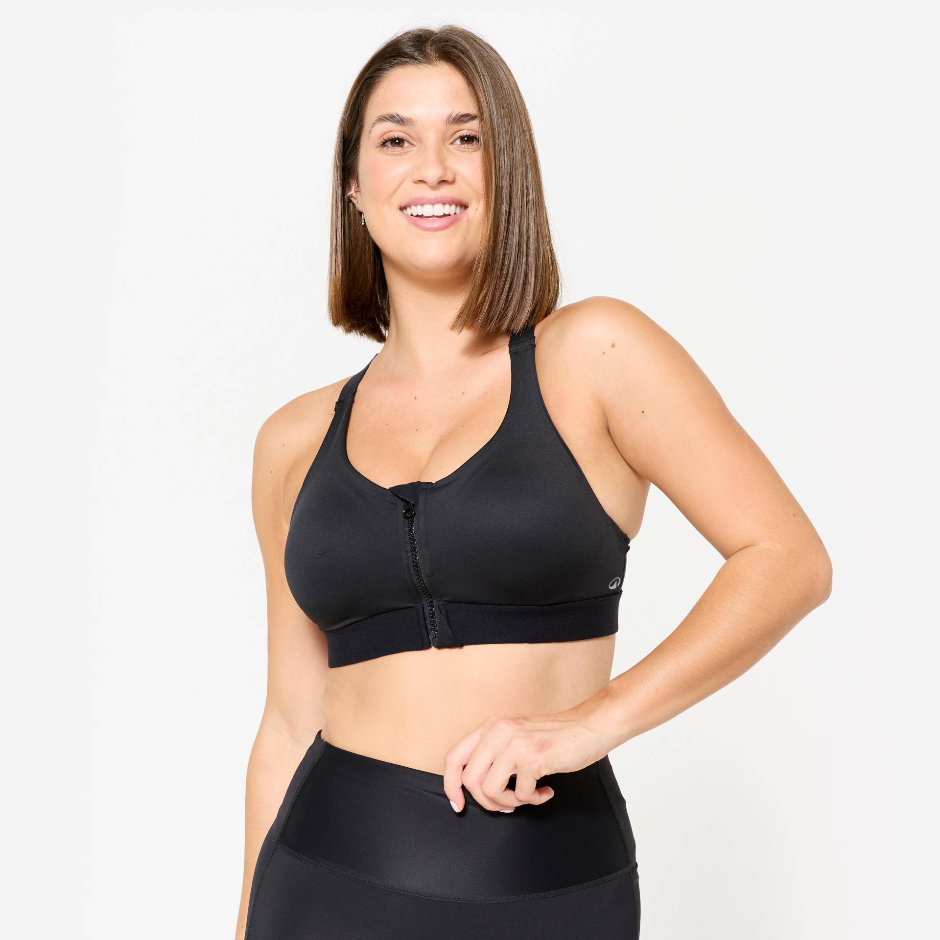 Sport-BH starker Halt - schwarz Sport-BH starker Halt - schwarz von Decathlon