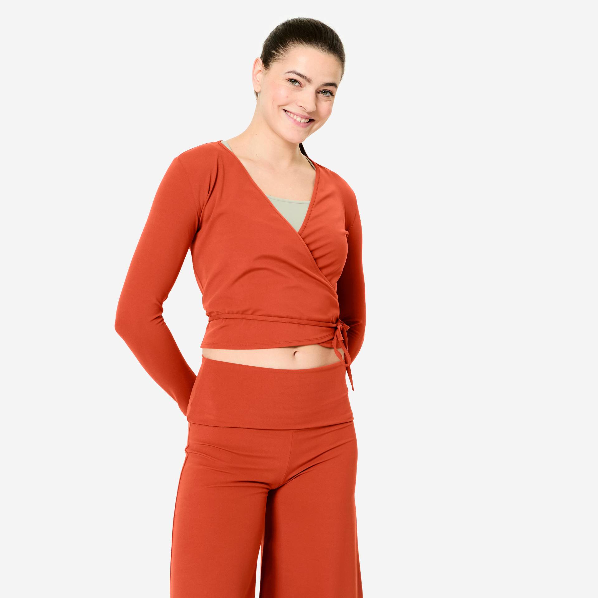 Sport-Wickeljacke Damen weich Sport-Wickeljacke Damen weich von Domyos