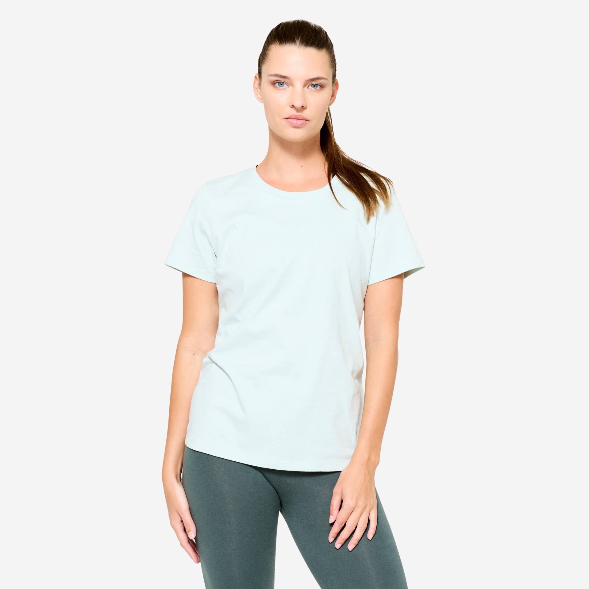 T-Shirt Damen - hellgrün T-Shirt Damen - hellgrün von Domyos