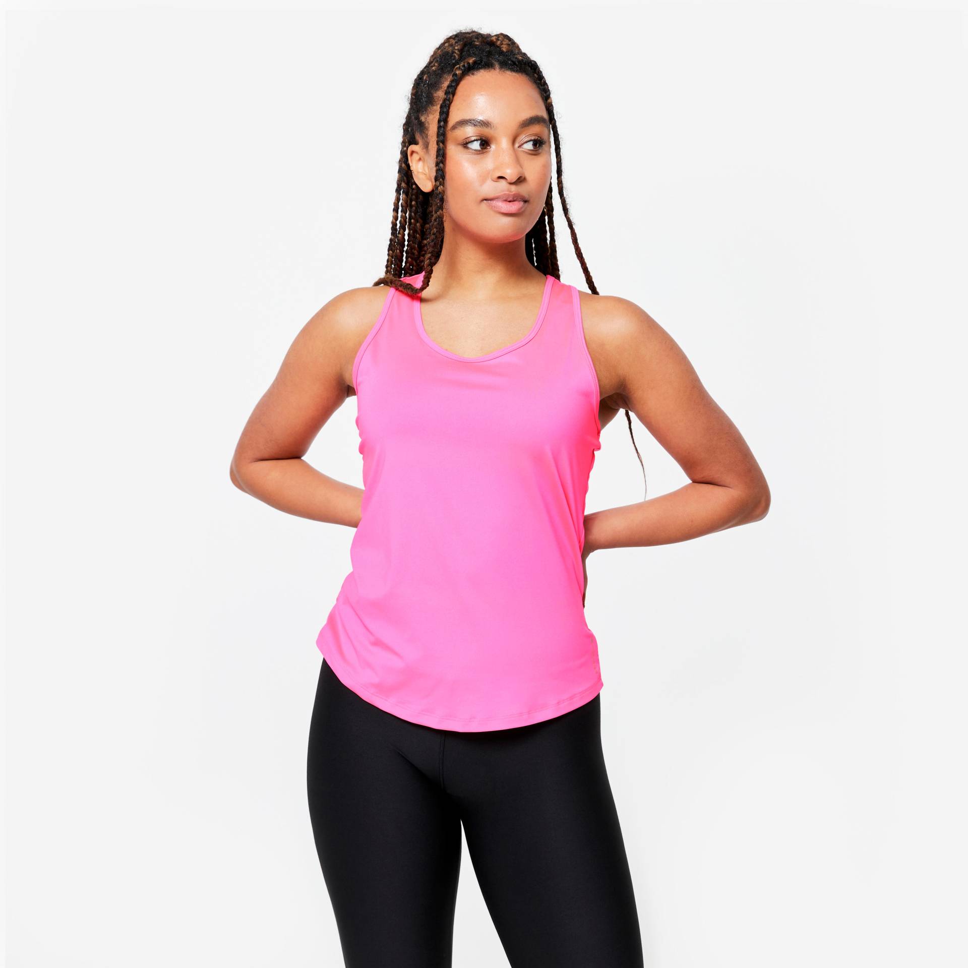 Top Damen Schwimmerrücken - My Top rosa Top Damen Schwimmerrücken - My Top rosa von Domyos