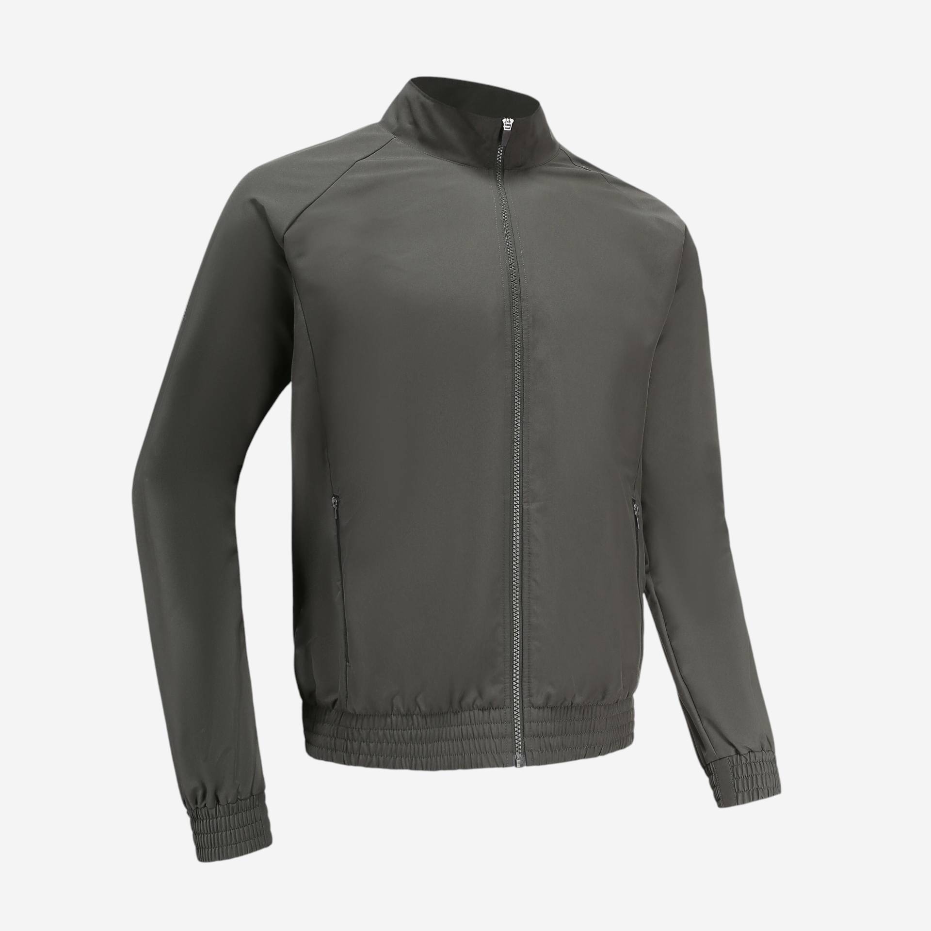 Trainingsjacke Herren - Essential grün Trainingsjacke Herren - Essential grün von Domyos