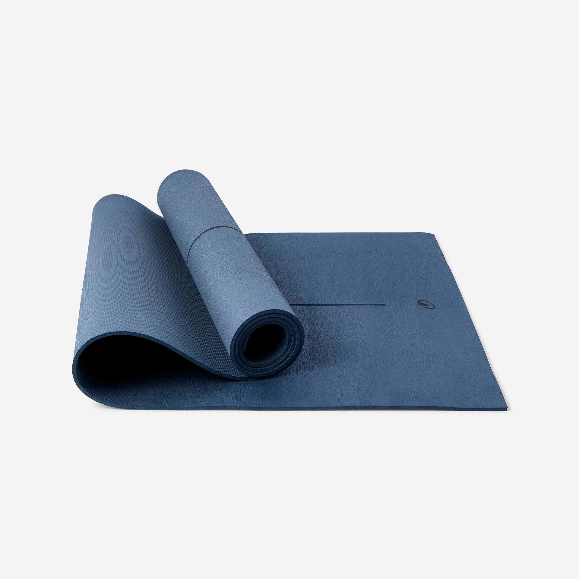Yogamatte Einsteiger 180 cm × 50 cm × 5 mm - dunkelblau Yogamatte Einsteiger 180 cm × 50 cm × 5 mm - dunkelblau von Domyos