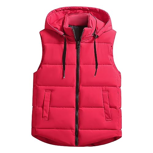 DondPO Steppmantel Damen Leicht, Angebote Tages Blitzangebote, Weste Damen Steppweste Lang Winterjacke Jacke Herbst Damenwesten Elegant Damen-Westen Wintermantel Herbstjacke Mantel Winter von DondPO