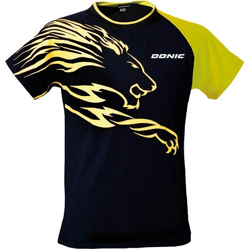 DONIC T-Shirt Lion Größe XXS, schwarz/gelb von DONIC
