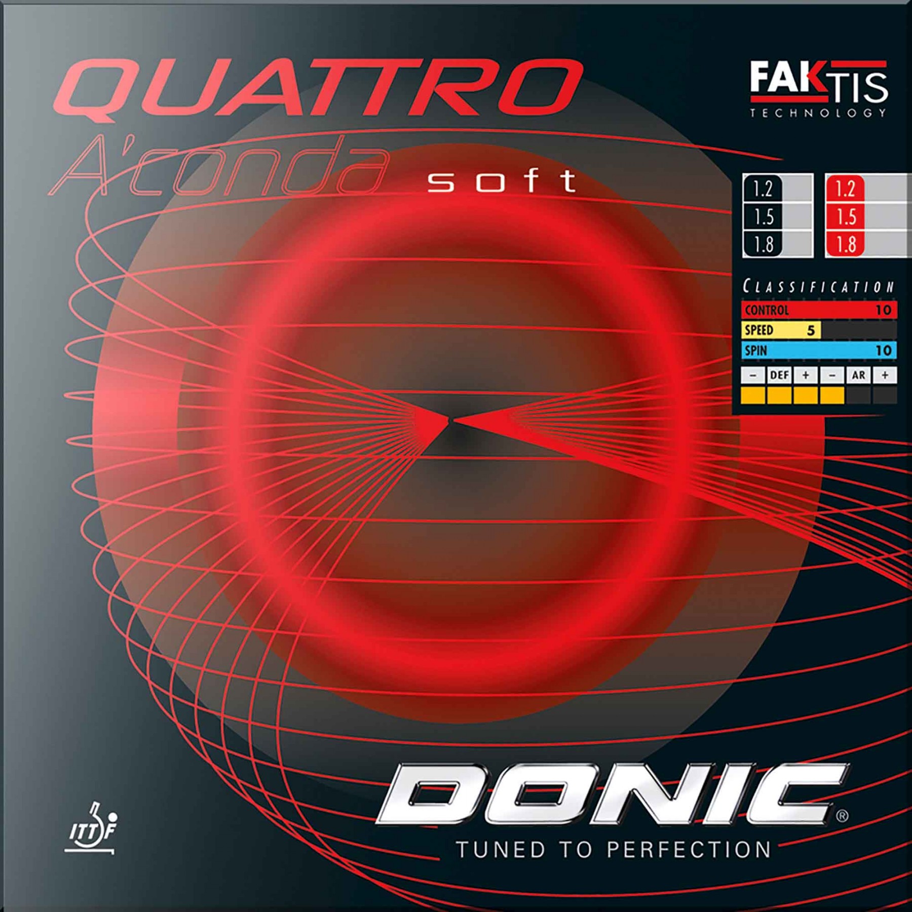 Donic Quattro A'conda Soft Donic Quattro A'conda Soft von Donic