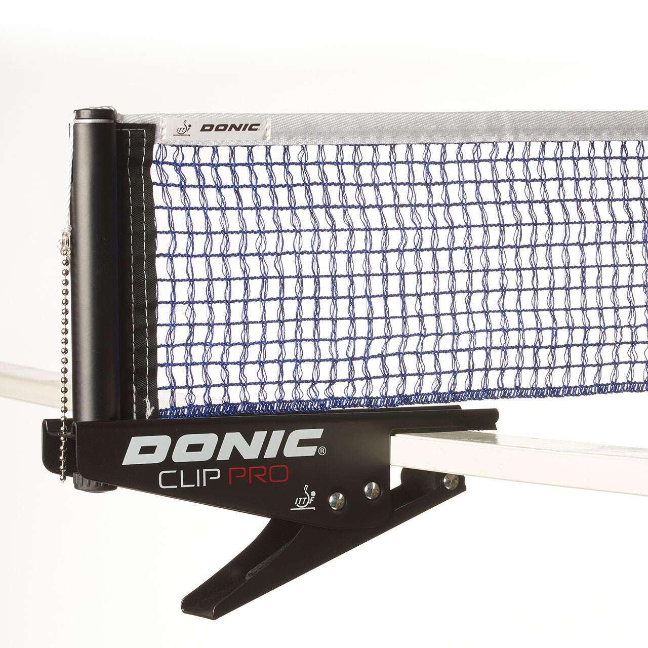 Donic Tischtennisnetz "Clip Pro", Schwarz-Blau von Donic