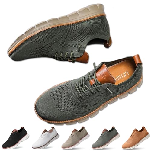 Breeze Urban Schuhe Herren, Breeze Schuhe Herren, Wearbreeze Schuhe Herren, Urban Schuhe Herren, Ultimativer Komfort und Stil, Urban-Ultrabequem (Armeegrün,48 EU) von Donubiiu