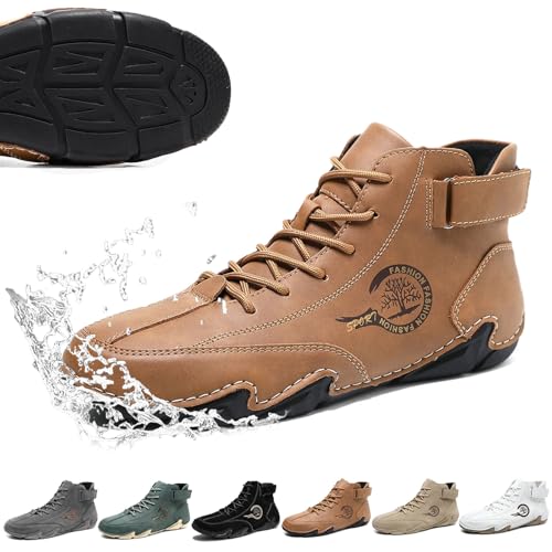 Donubiiu Feelfree BarfußSchuhe, Feelfree Schuhe, Bergxperten FeelFree Schuh, Ergonomische, wasserdichte & Schmerzlindernde BarfußSchuhe FüR Herbst Und Winter (Braun A,38 EU) von Donubiiu