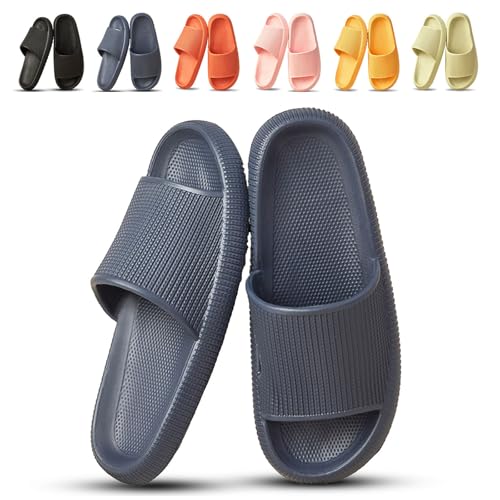 Donubiiu Orthoslipper - das Original für maxirnalen Komfort，Orthoslipper Original ，Orthoslipper Original Damen Herren Slipper (grau,44-45) von Donubiiu