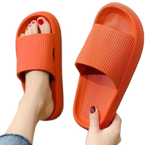 Donubiiu Orthoslipper original Damen bergexperten,Orthoslipper-das Original für maxirnalen Komfort Damen Herren Slipper (Orange,44-45) von Donubiiu