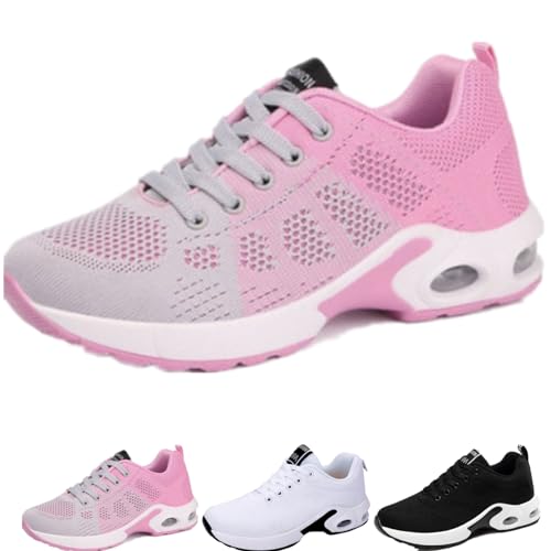 Wolff orthopädische Schuhe Damen,Orthoshoes Cloudwalk Pro-Ergonomischer Schmerzlinderungs-Schuh,Orthoback Schuhe Damen,Orthopädische Schuhe Damen (Rosa,38 EU) von Donubiiu