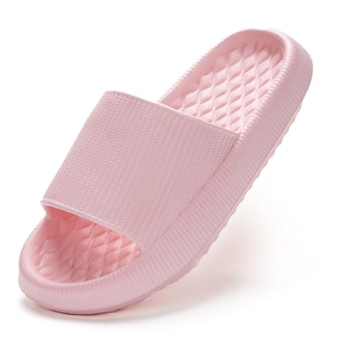 Froppie Ultra-Komfort,Froppie Ultra-Komfort Unisex-Schlappen,Comfortable and Non-Slip Slippers,Indoor and Outdoor Slippers (Rosa,42-43) von Donubiiu