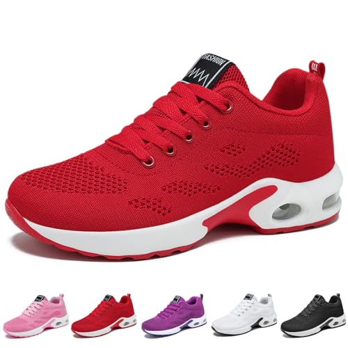 Orthocare - Ergonomische Schmerzlinderungs-Schuhe, Naturstep Orthopädische Schuhe Damen, Ortho Care Schuhe (Rot,38 EU) von Donubiiu