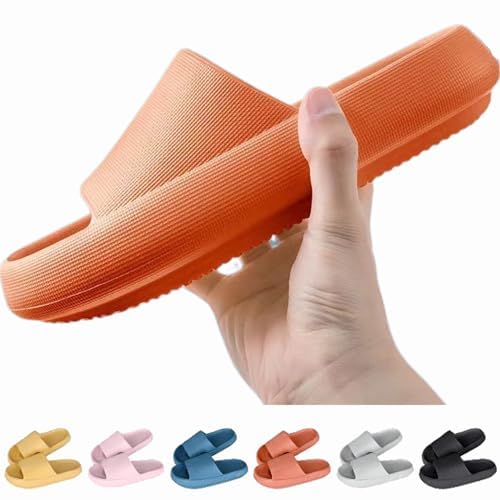 Orthoslipper Original,Damen Original,Orthoslipper Original Damen Herren Badeschuhe Cozislides Original Slippers (Orange,38/39EU) von Donubiiu