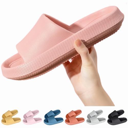 Orthoslipper Original,Orthoslipper - das Original für maxirnalen Komfort,Orthoslipper Original Damen Herren Badeschuhe (Rosa,38/39EU) von Donubiiu