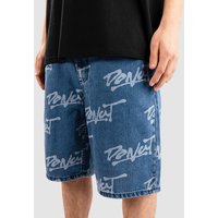 Donut Logo Aop Jort Shorts medium blue Donut Logo Aop Jort Shorts medium blue von Donut