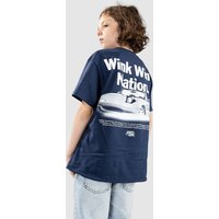 Donut Wink Wink Kids T-Shirt blue Donut Wink Wink Kids T-Shirt blue von Donut
