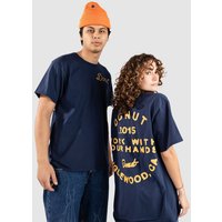 Donut Work With Your Hands T-Shirt blue Donut Work With Your Hands T-Shirt blue von Donut