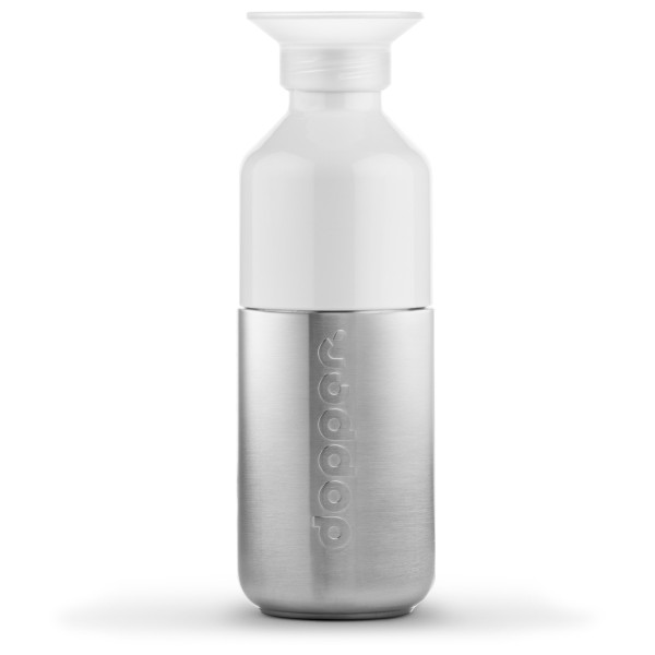 Dopper - Dopper Steel - Trinkflasche Gr 350 ml grau/weiß Dopper - Dopper Steel - Trinkflasche Gr 350 ml grau/weiß von Dopper