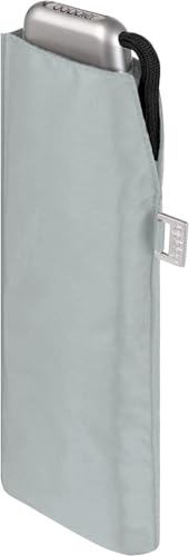 Doppler Damen Taschenschirm Carbonsteel Mini Slim - cool Grey von Doppler