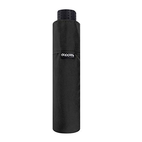 doppler Taschenschirm Fiber Havanna Uni – Extrem leicht – Kompakte Größe – 22 cm – Schwarz doppler Taschenschirm Fiber Havanna Uni – Extrem leicht – Kompakte Größe – 22 cm – Schwarz von Doppler