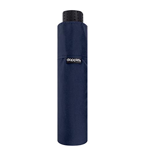 doppler Taschenschirm Fiber Havanna Uni – Extrem leicht – Kompakte Größe – 22 cm – Blau doppler Taschenschirm Fiber Havanna Uni – Extrem leicht – Kompakte Größe – 22 cm – Blau von Doppler