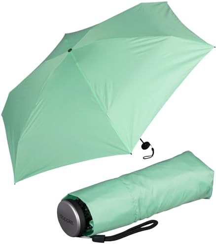 Doppler Super Mini Fiber Compact Taschenschirm extem leicht und klein - Mint Green Doppler Super Mini Fiber Compact Taschenschirm extem leicht und klein - Mint Green von Doppler