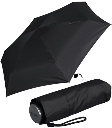 Doppler Super Mini Fiber Compact Taschenschirm extem leicht und klein - Simply Black Doppler Super Mini Fiber Compact Taschenschirm extem leicht und klein - Simply Black von Doppler