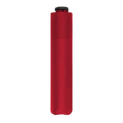 doppler Taschenschirm Zero,99 – Gewicht von nur 99 Gramm – Stabil – Windproof – 21 cm – Fiery Red von Doppler