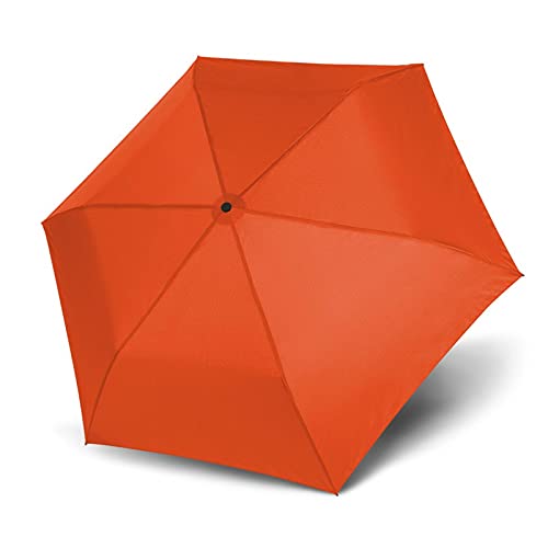 Doppler Zero,99 extrem Leichter Mini Damen Taschenschirm - Vibrant orange von Doppler