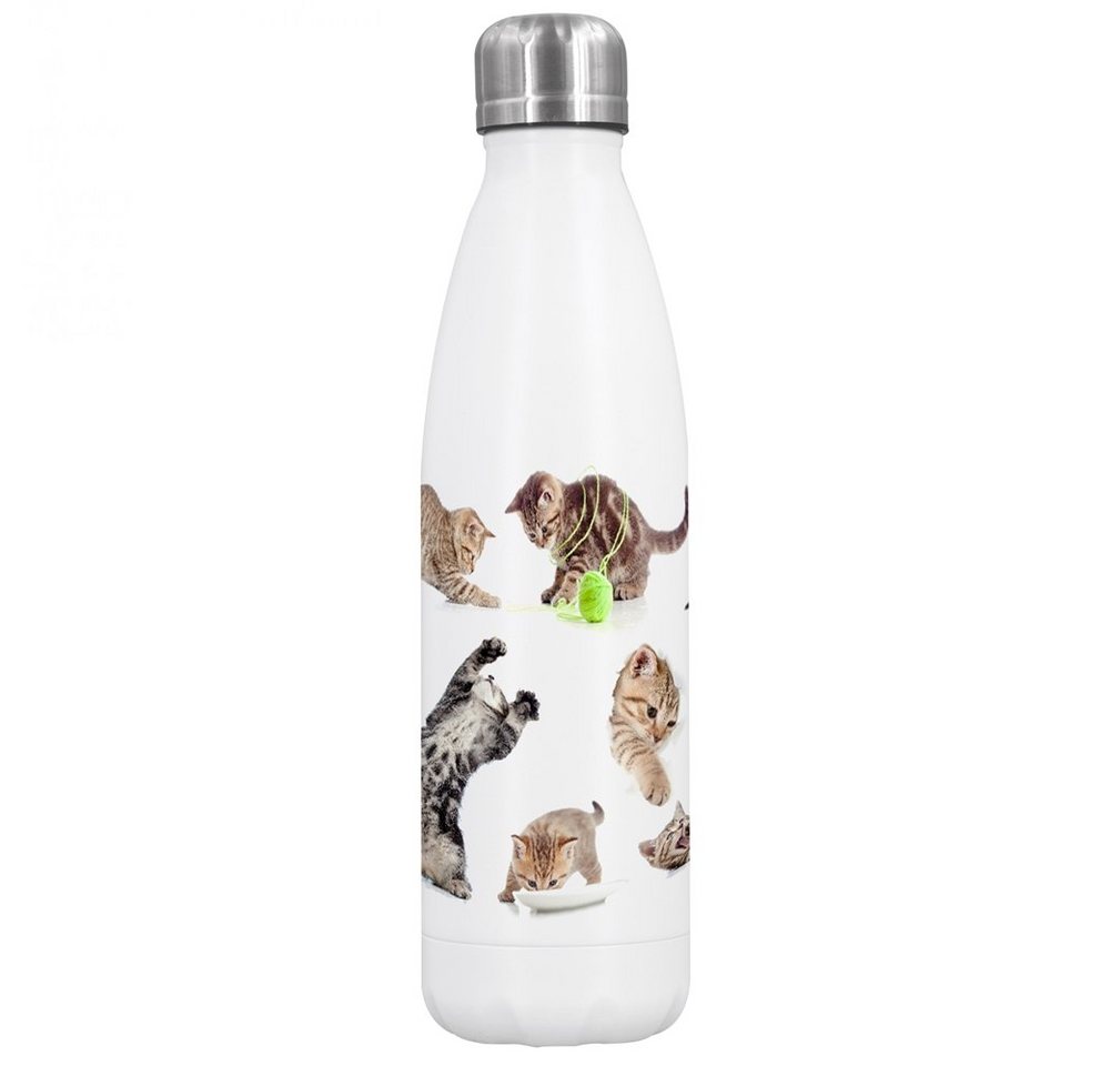 Dora's Trinkflasche Dora's Edelstahl Thermoflasche Katze 500ml Dora's Trinkflasche Dora's Edelstahl Thermoflasche Katze 500ml von Dora's
