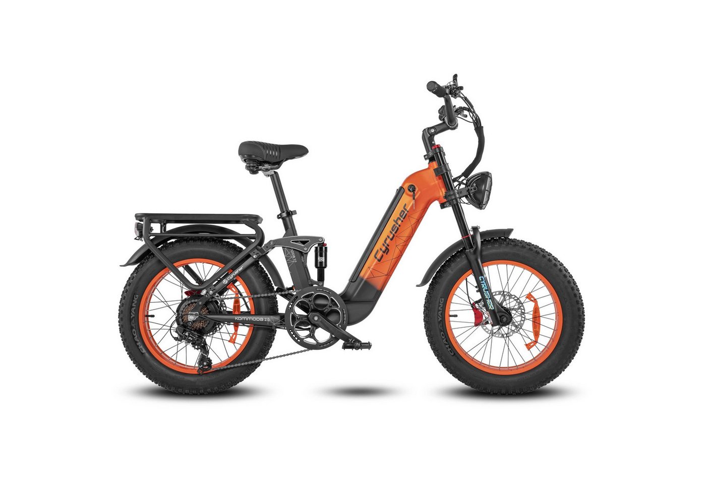 DOTMALL E-Bike Cityrad Cyrusher Kommoda 2.0 Elektrofahrrad, 250W 48V20Ah Vollfederung von Dotmall