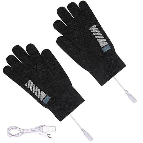 Beheizte Handschuhe,beheizte Winterhandschuhe | Winterhandschuhe mit USB-Heizung | Strickende warme Handschuhe für Damen und Herren für Outdoor, Jagd, Angeln, Skifahren, Radfahren von Dottduya