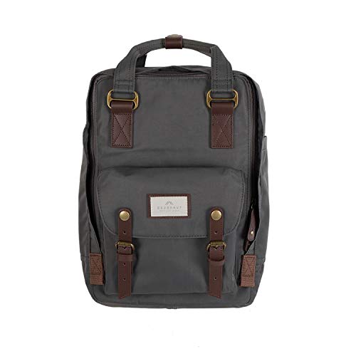 Doughnut Macaroon Rucksack Unisex 16L mit Laptopfach I Studenten-Rucksack funktionell & handgefertigt I ideal als Reise-Rucksack oder Leichter City-Rucksack I Daypack in Anthrazit/Charcoal Doughnut Macaroon Rucksack Unisex 16L mit Laptopfach I Studenten-Rucksack funktionell & handgefertigt I ideal als Reise-Rucksack oder Leichter City-Rucksack I Daypack in Anthrazit/Charcoal von Doughnut
