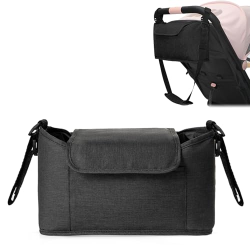 Doukesh Tragbare Aufbewahrung Kinderwagen Taschen, Buggy Organizer Tasche mit Schultergurt, Buggy Kinderwagentasche Baby, Kinderwagen Organizer Universal Zum Tragen Windel, Handys, Spielzeug Snacks. Doukesh Tragbare Aufbewahrung Kinderwagen Taschen, Buggy Organizer Tasche mit Schultergurt, Buggy Kinderwagentasche Baby, Kinderwagen Organizer Universal Zum Tragen Windel, Handys, Spielzeug Snacks. von Doukesh