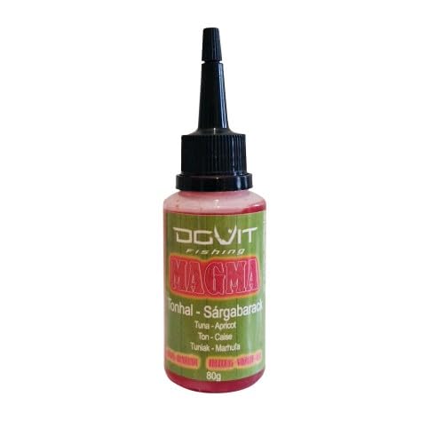 Dovit Magma Method Attraktoren 80 g.Karpfen Aroma Liquid Lockstoff Verschiedene Geschmack (Thunfisch-Aprikose) von Dovit