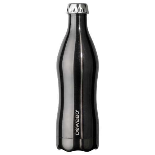 Dowabo Metallic Black Isolierflasche, 750 ml Dowabo Metallic Black Isolierflasche, 750 ml von Dowabo