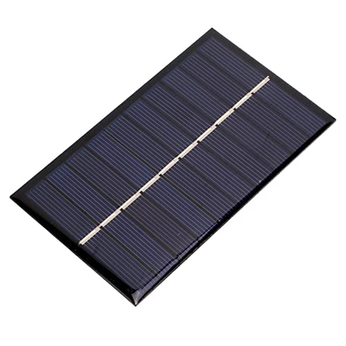 Dpofirs 1.2W 5V DIY Solarzelle, High Efficiency Circuit Design Polykristallines Silizium für Notstromversorgung von Dpofirs