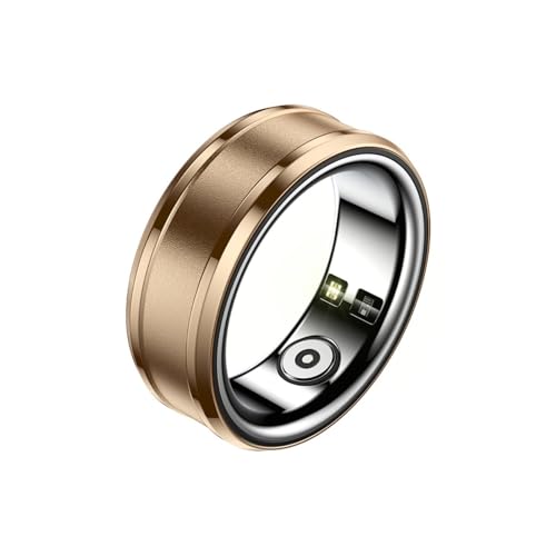 Dpofirs Intelligente Ringe für Männer und Frauen, NFC Fitness Tracker Ring mit Schlaf Körpertemperatur-Überwachung, Schrittzählerfunktion, IP68 Elektronik Gadgets für Video Scrolling von Dpofirs