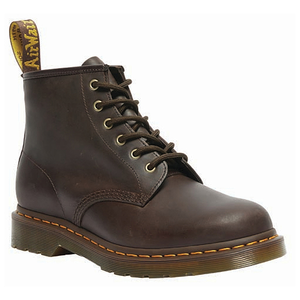 Dr. Martens - 101 Crazy Horse - Freizeitstiefel Gr 10 braun von Dr. Martens