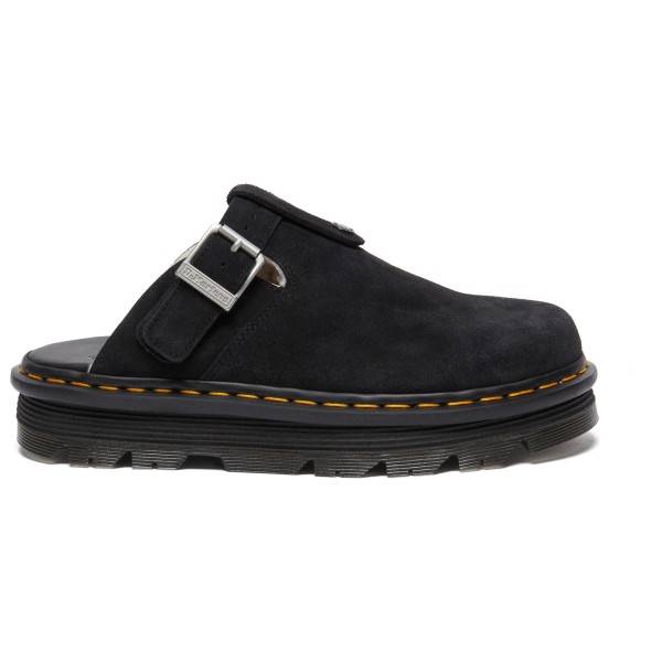 Dr. Martens - Zebzag Mule WL Bronx Suede - Hüttenschuhe Gr 6,5 schwarz von Dr. Martens